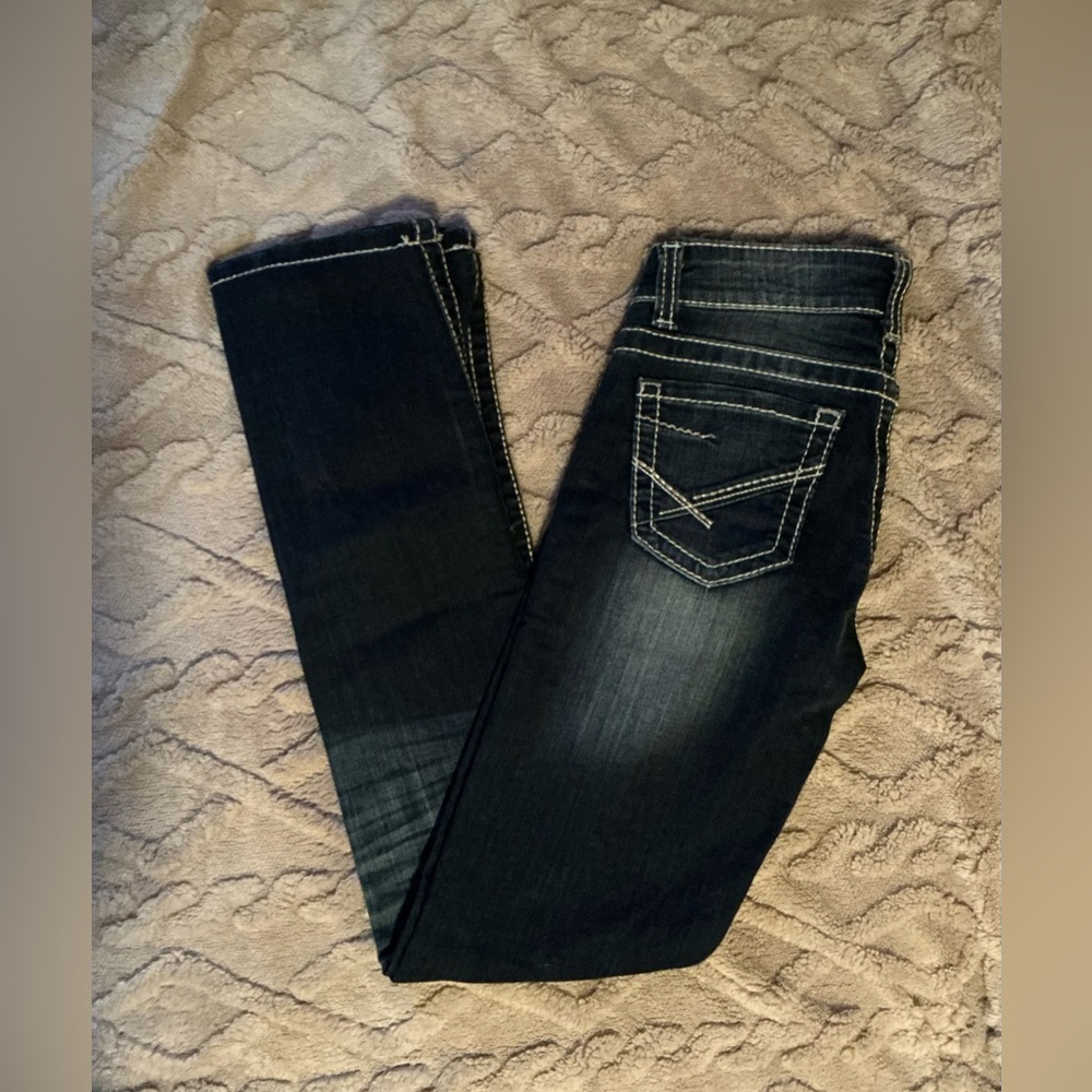 BKE Women's Dark Blue Jeans